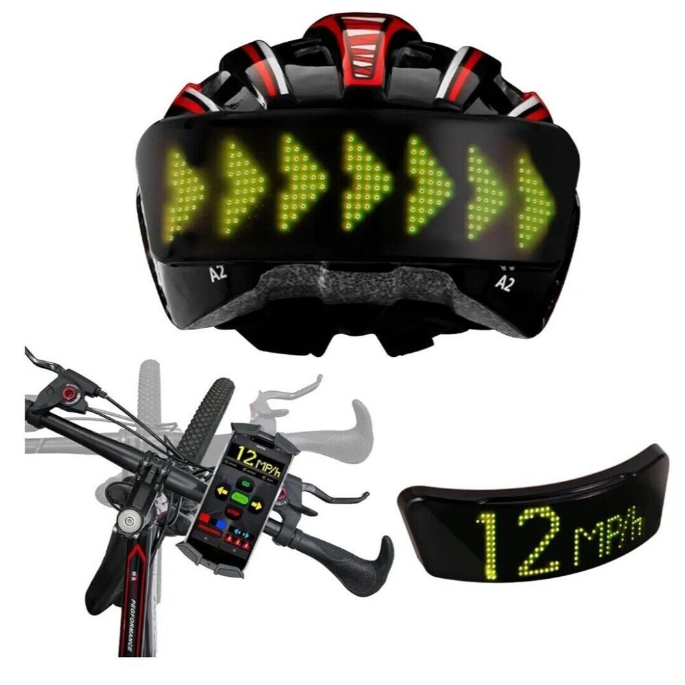 Gravity-Sensing Turn Signals Smart Tail Light with Brake-Sensing Warning...